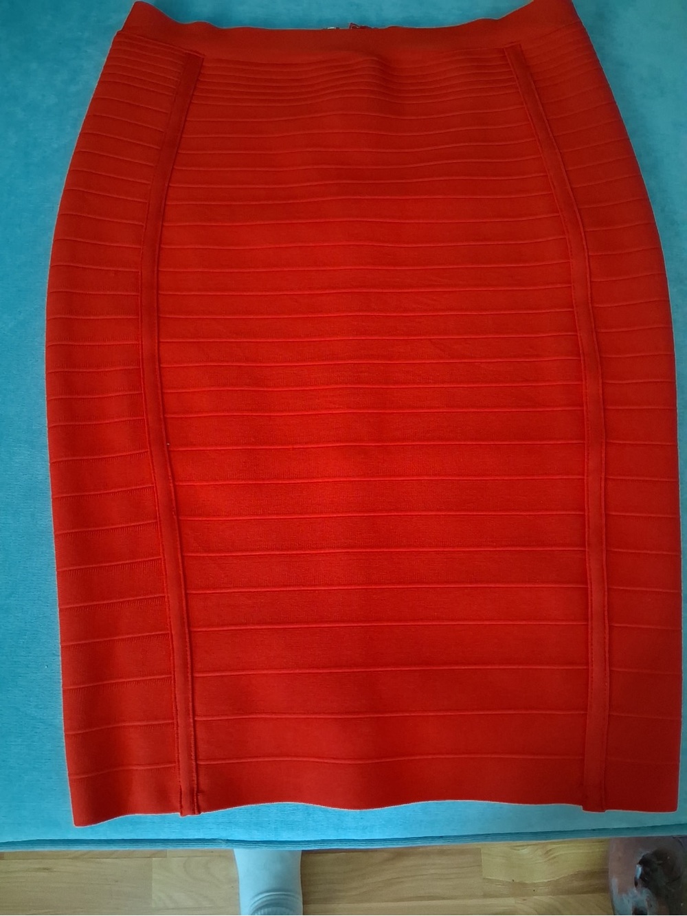 Red Bandage Pencil Skirt - Women